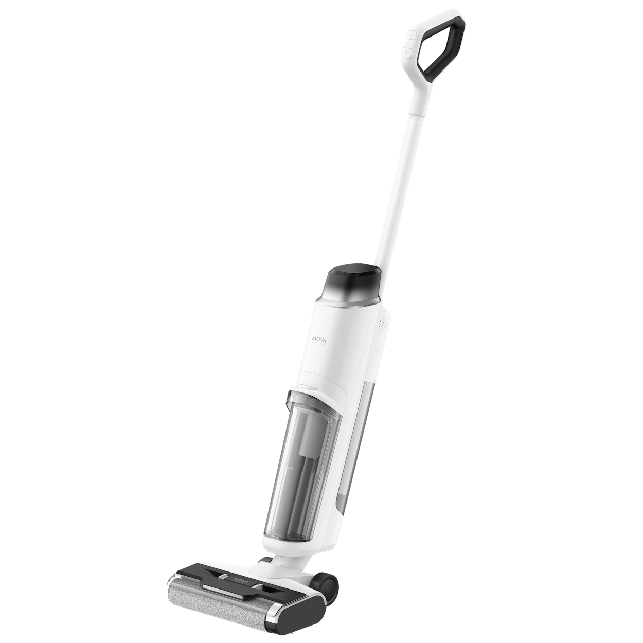 MOVA K10 Pro 水拭き掃除機 自走式 スマートな汚れ検 15000Paの吸引力 体感重量0.9kg 自動セルフ洗浄 30分の稼働時間 乾湿両用掃除機