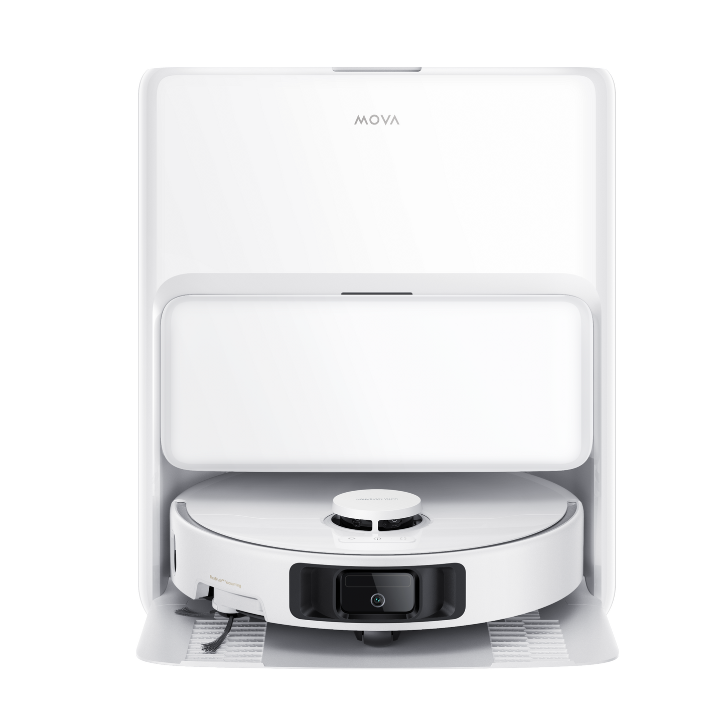MOVA P50 Ultraロボット掃除機 19,000Paの吸引力 75℃の温水モップ自動洗浄 自動ゴミ収集 モップに自動給水 LDSレーザーナビゲーション 自動マッピング 障害物回避 アプリ対応 3年間メーカー保証