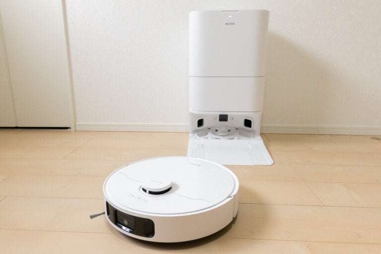 新登場「Mova E30 Ultra」を実際に使ってレビュー！ 吸引+水拭き,自動ゴミ収集+モップ洗浄,マッピング+障害物回避と機能盛り沢山な高性能ロボット掃除機