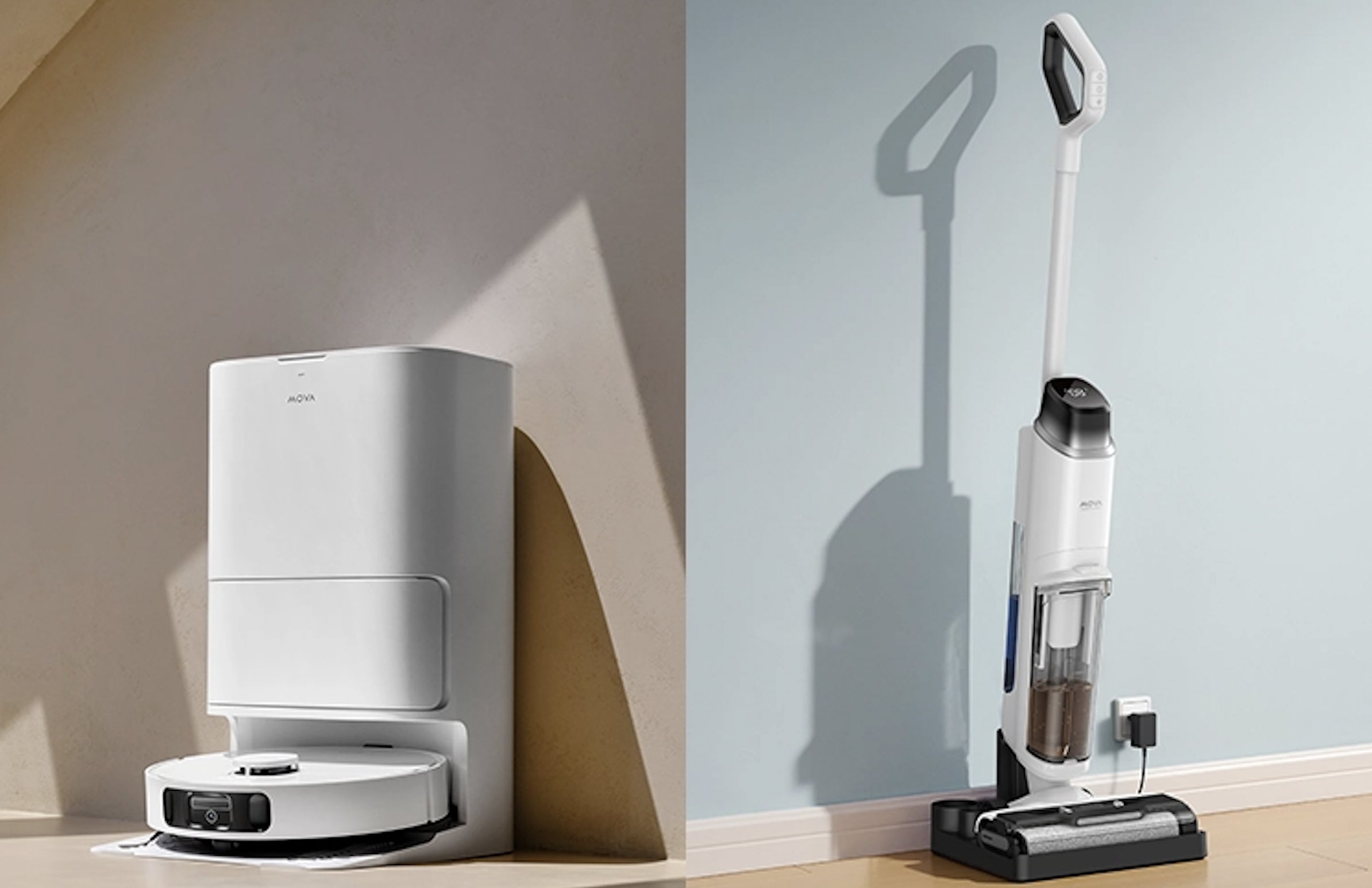 先進技術を注ぎ込んだ 2つの実力派掃除機とともに ドリーミーの新ブランド「MOVA」が 日本初登場！