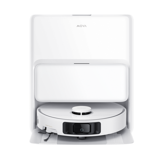 MOVA P50 Ultraロボット掃除機 19,000Paの吸引力 75℃の温水モップ自動洗浄 自動ゴミ収集 モップに自動給水 LDSレーザーナビゲーション 自動マッピング 障害物回避 アプリ対応 3年間メーカー保証